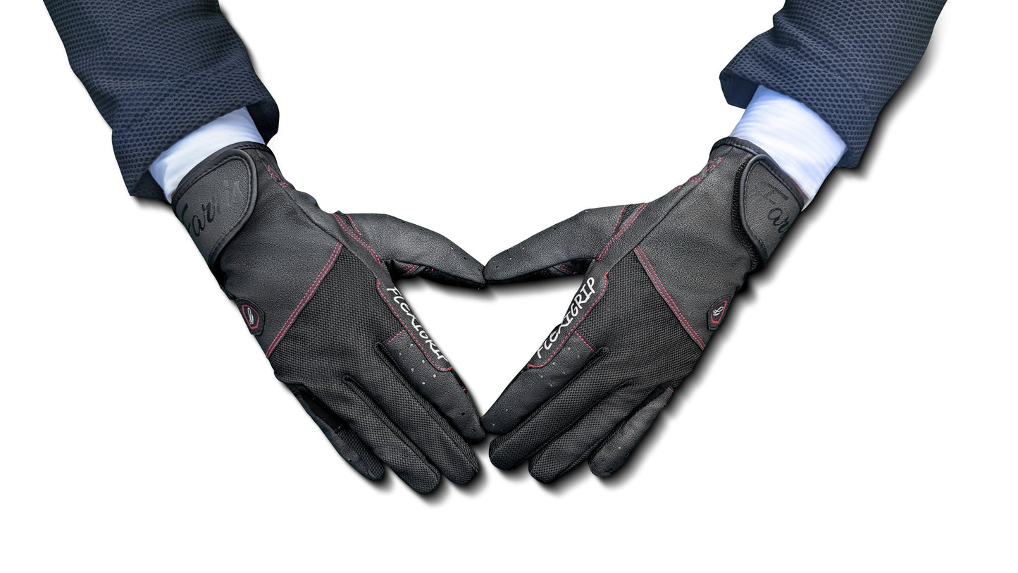 Farris Equestrian Flexigrip Performance Riding Gloves for Women and Men