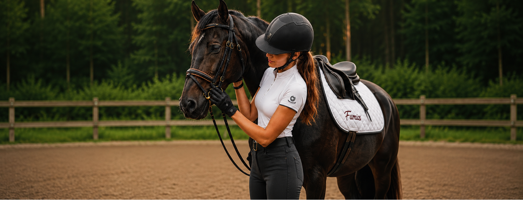 Saddle Pad  & Gloves